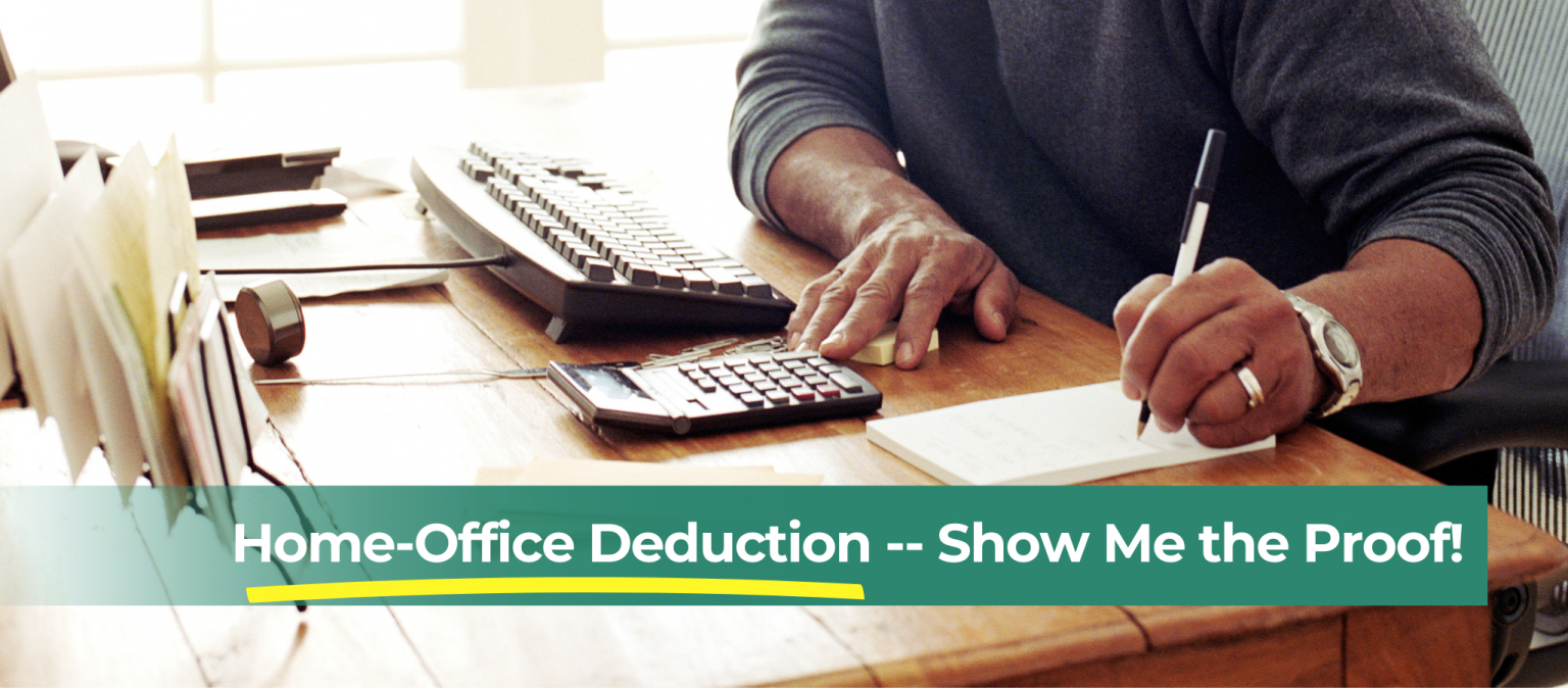 HomeOffice Deduction — Show Me the Proof! Counting Pennies LLC